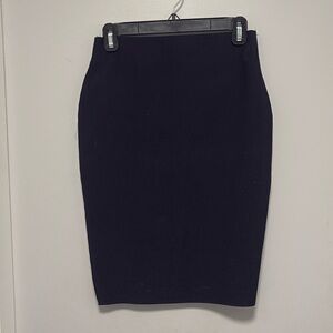 Body con black high waisted pencil skirt